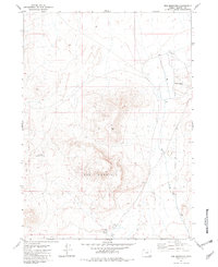 Download a high-resolution, GPS-compatible USGS topo map for Red Mountain, OR (1982 edition)