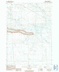 Download a high-resolution, GPS-compatible USGS topo map for Redess, OR (1990 edition)