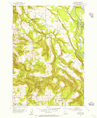 Download a high-resolution, GPS-compatible USGS topo map for Redland, OR (1956 edition)