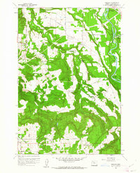 Download a high-resolution, GPS-compatible USGS topo map for Redland, OR (1961 edition)