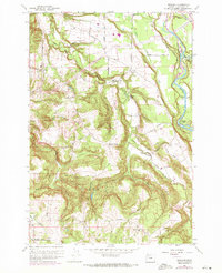 Download a high-resolution, GPS-compatible USGS topo map for Redland, OR (1971 edition)