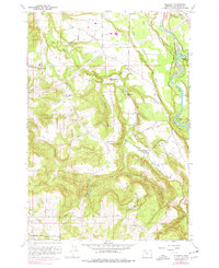 Download a high-resolution, GPS-compatible USGS topo map for Redland, OR (1977 edition)