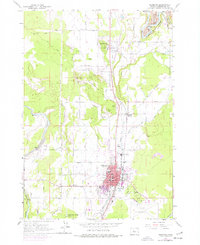 Download a high-resolution, GPS-compatible USGS topo map for Redmond, OR (1977 edition)
