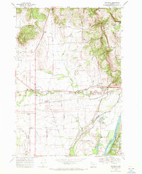 Download a high-resolution, GPS-compatible USGS topo map for Rickreall, OR (1971 edition)