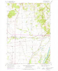 preview thumbnail of historical topo map of Rickreall, OR in 1969