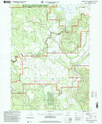 Download a high-resolution, GPS-compatible USGS topo map for Riverbed Butte Spring, OR (2000 edition)