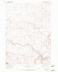 Download a high-resolution, GPS-compatible USGS topo map for Roaring Springs SE, OR (1972 edition)