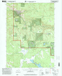 Download a high-resolution, GPS-compatible USGS topo map for Robinson Butte, OR (2000 edition)