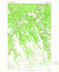 preview thumbnail of historical topo map of Union County, OR in 1964