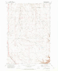 Download a high-resolution, GPS-compatible USGS topo map for Rosebush, OR (1973 edition)