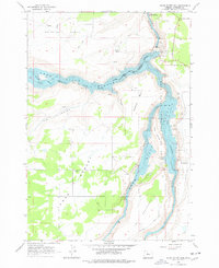 Download a high-resolution, GPS-compatible USGS topo map for Round Butte Dam, OR (1978 edition)