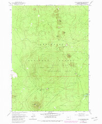 Download a high-resolution, GPS-compatible USGS topo map for Round Mountain, OR (1981 edition)