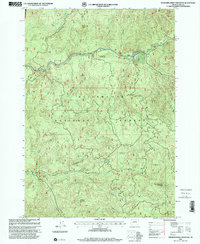 Download a high-resolution, GPS-compatible USGS topo map for Saddleblanket Mountain, OR (2001 edition)