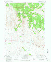 Download a high-resolution, GPS-compatible USGS topo map for Sage Hen Hill, OR (1981 edition)