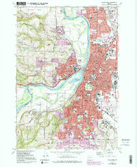 Download a high-resolution, GPS-compatible USGS topo map for Salem West, OR (2001 edition)