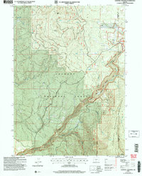 Download a high-resolution, GPS-compatible USGS topo map for Sandhill Crossing, OR (2007 edition)