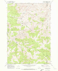 Download a high-resolution, GPS-compatible USGS topo map for Sandrock Mtn, OR (1972 edition)