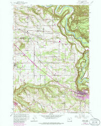Download a high-resolution, GPS-compatible USGS topo map for Sandy, OR (1985 edition)