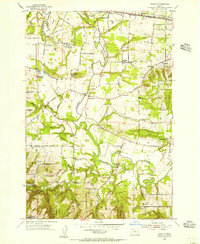 Download a high-resolution, GPS-compatible USGS topo map for Scholls, OR (1956 edition)