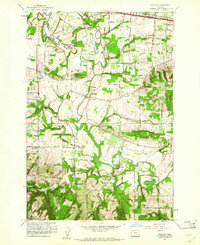 Download a high-resolution, GPS-compatible USGS topo map for Scholls, OR (1961 edition)