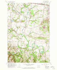 Download a high-resolution, GPS-compatible USGS topo map for Scholls, OR (1971 edition)