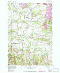 preview thumbnail of historical topo map of Washington County, OR in 1961