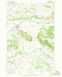 Download a high-resolution, GPS-compatible USGS topo map for Scio, OR (1971 edition)