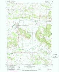 Download a high-resolution, GPS-compatible USGS topo map for Scio, OR (1987 edition)