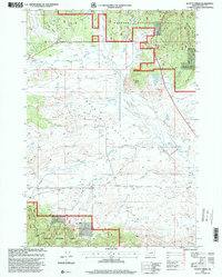 Download a high-resolution, GPS-compatible USGS topo map for Scotty Creek, OR (2000 edition)