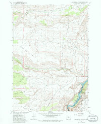Download a high-resolution, GPS-compatible USGS topo map for Seekseequa Junction, OR (1986 edition)