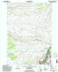 Download a high-resolution, GPS-compatible USGS topo map for Seekseequa Junction, OR (1997 edition)