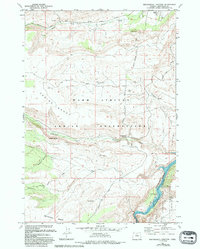 Download a high-resolution, GPS-compatible USGS topo map for Seekseequa Junction, OR (1994 edition)