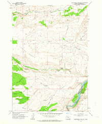Download a high-resolution, GPS-compatible USGS topo map for Seekseequa Junction, OR (1964 edition)
