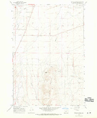 Download a high-resolution, GPS-compatible USGS topo map for Service Buttes, OR (1970 edition)