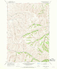Download a high-resolution, GPS-compatible USGS topo map for Sevenmile Creek, OR (1970 edition)