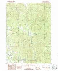 Download a high-resolution, GPS-compatible USGS topo map for Sexton Mtn, OR (1986 edition)