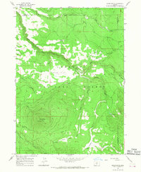 preview thumbnail of historical topo map of Klamath County, OR in 1966