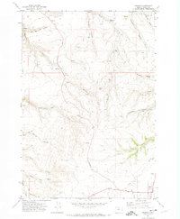 Download a high-resolution, GPS-compatible USGS topo map for Shaniko, OR (1974 edition)