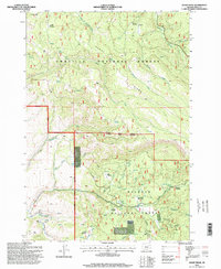 Download a high-resolution, GPS-compatible USGS topo map for Sharp Ridge, OR (1998 edition)