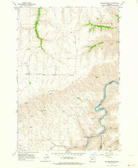 Download a high-resolution, GPS-compatible USGS topo map for Sherars Bridge, OR (1964 edition)