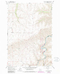 Download a high-resolution, GPS-compatible USGS topo map for Sherars Bridge, OR (1962 edition)
