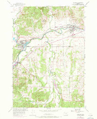Download a high-resolution, GPS-compatible USGS topo map for Sheridan, OR (1971 edition)