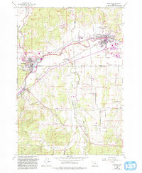 Download a high-resolution, GPS-compatible USGS topo map for Sheridan, OR (1993 edition)