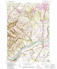 Download a high-resolution, GPS-compatible USGS topo map for Sherwood, OR (1985 edition)