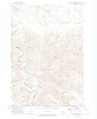 Download a high-resolution, GPS-compatible USGS topo map for Shoestring Ridge, OR (1973 edition)