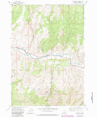 Download a high-resolution, GPS-compatible USGS topo map for Shop Gulch, OR (1984 edition)