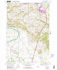 Download a high-resolution, GPS-compatible USGS topo map for Sidney, OR (1987 edition)