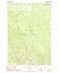 Download a high-resolution, GPS-compatible USGS topo map for Silver Butte, OR (1988 edition)