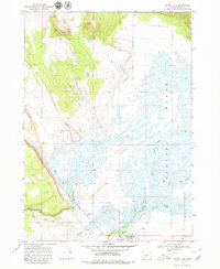 Download a high-resolution, GPS-compatible USGS topo map for Silver Lake, OR (1979 edition)