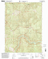 Download a high-resolution, GPS-compatible USGS topo map for Silver Peak, OR (2001 edition)